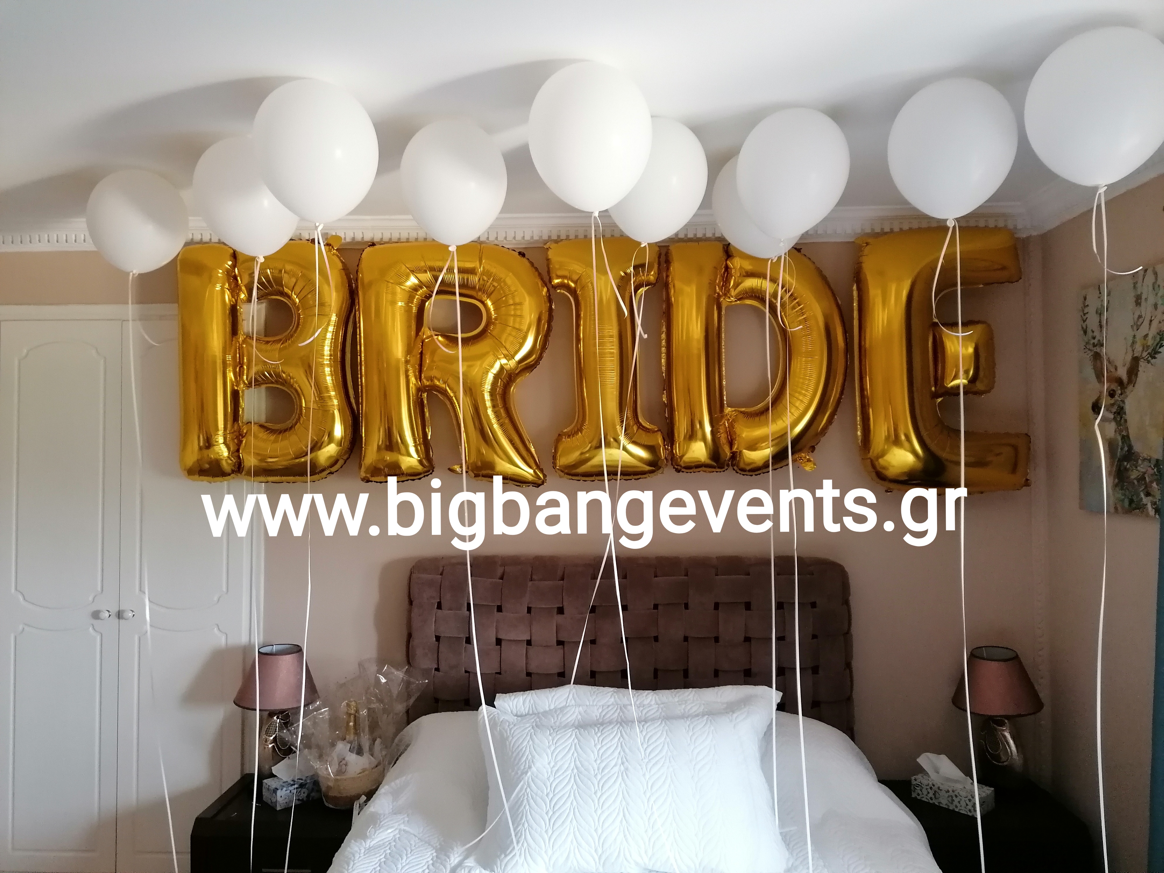 Bride balloons
